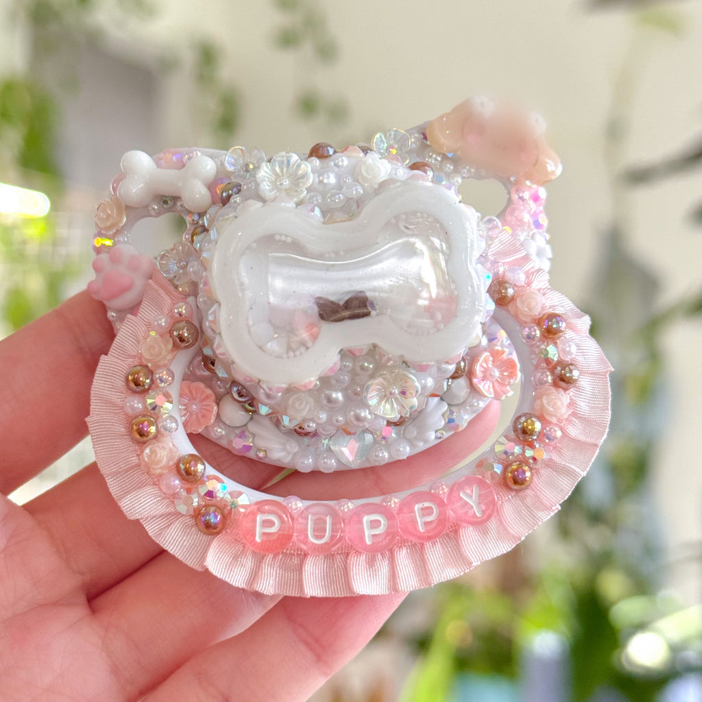 Soft Puppy Pacifier