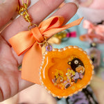 Pumpkin Keychain (glow in the dark)