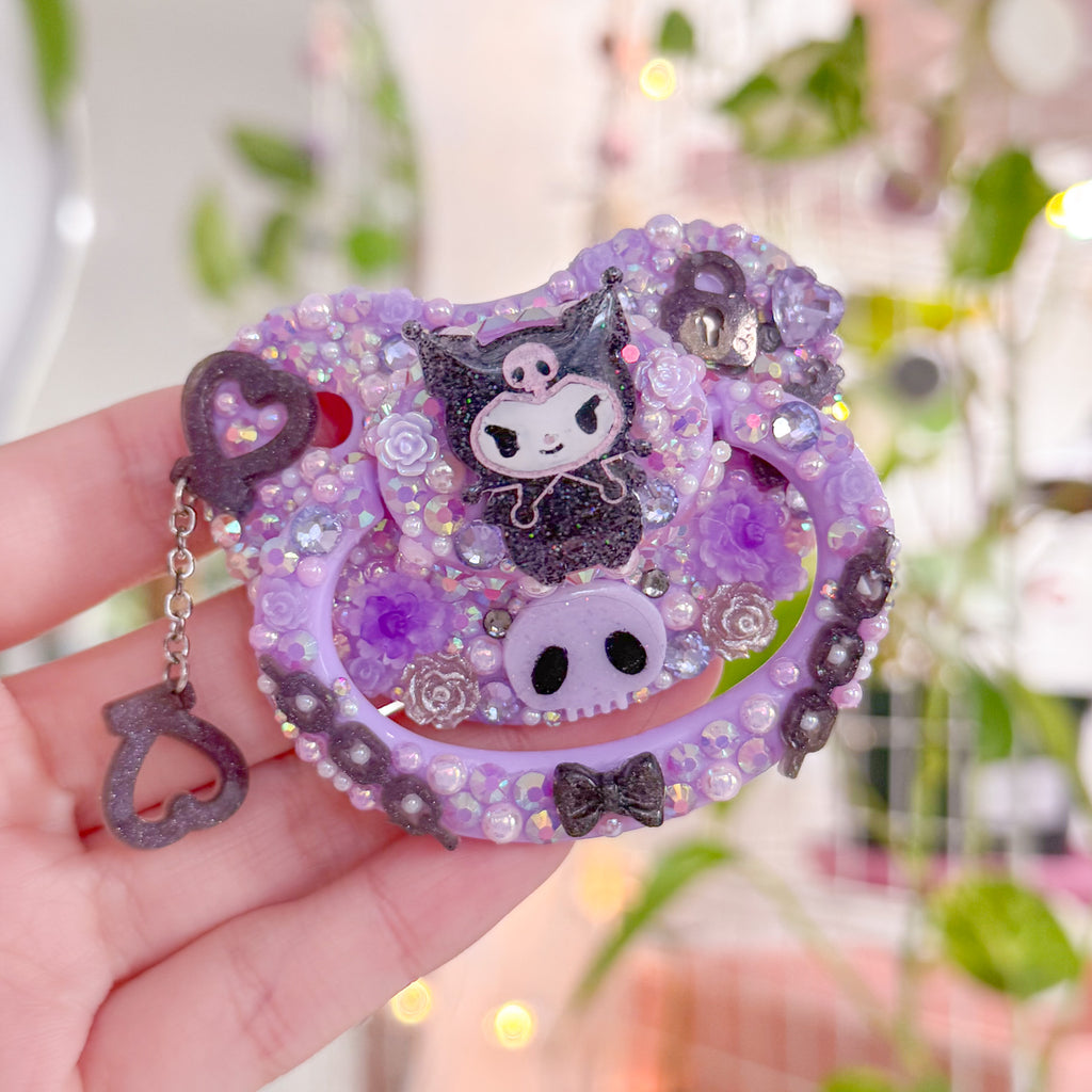 Kuromi Cuffed Pacifier