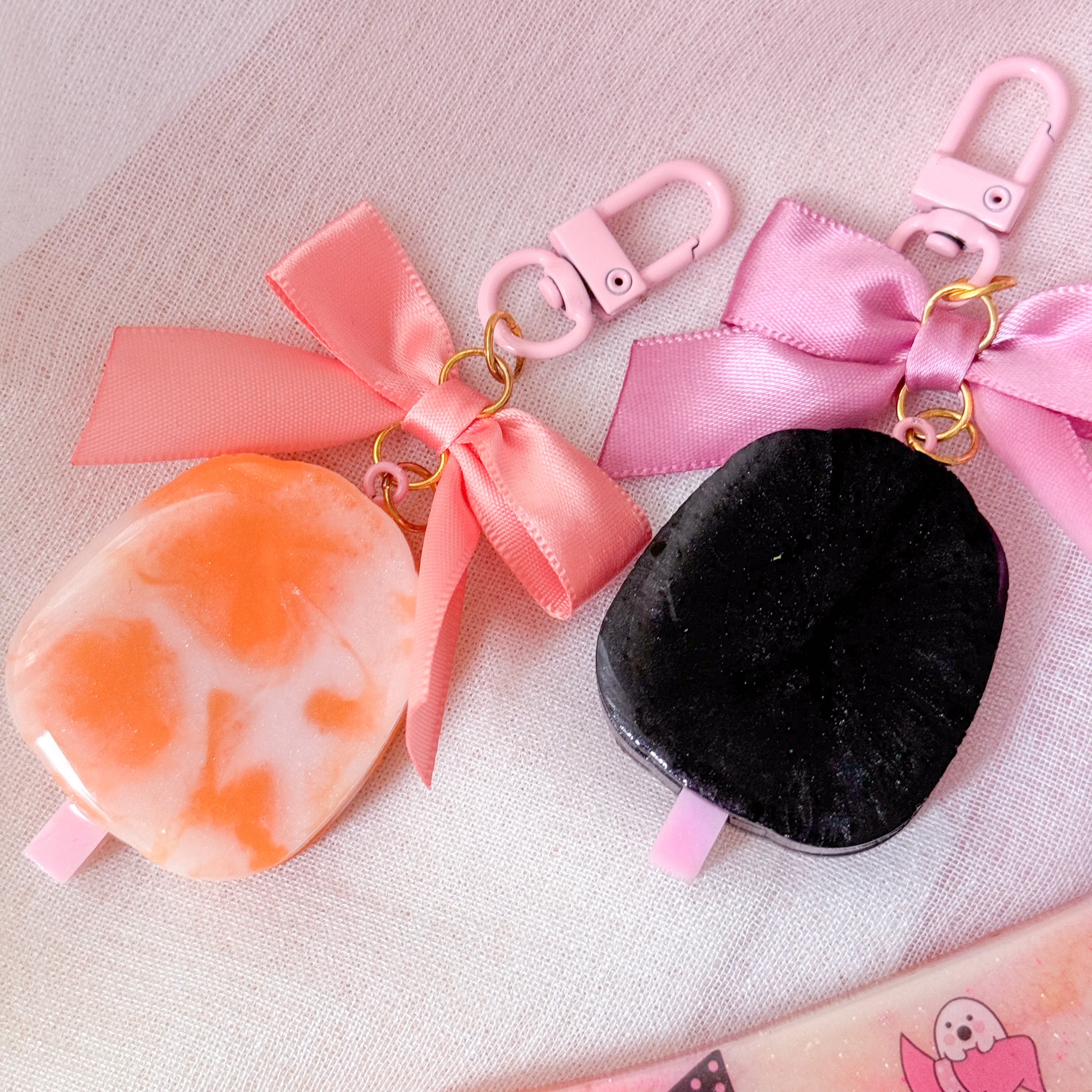 Black Cat Paw Keychain