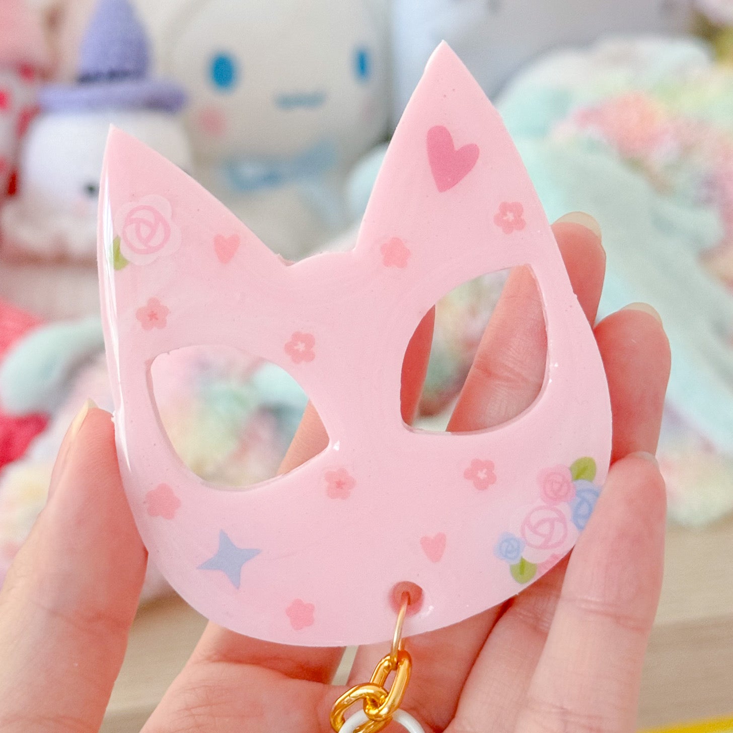 Kitsune Keychain