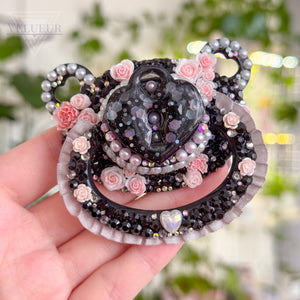 Black Locket Pacifier