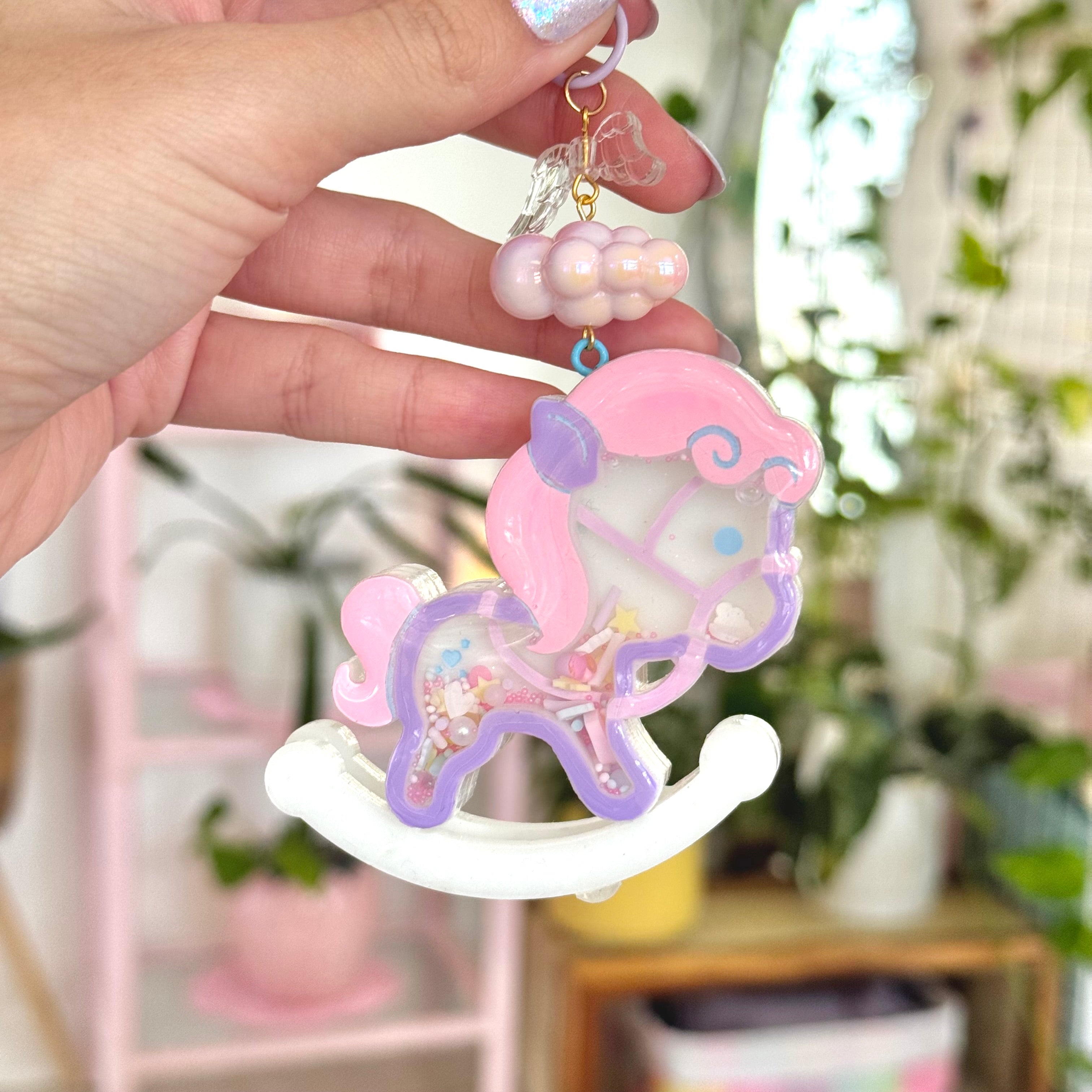 Rocking Horse Keychain