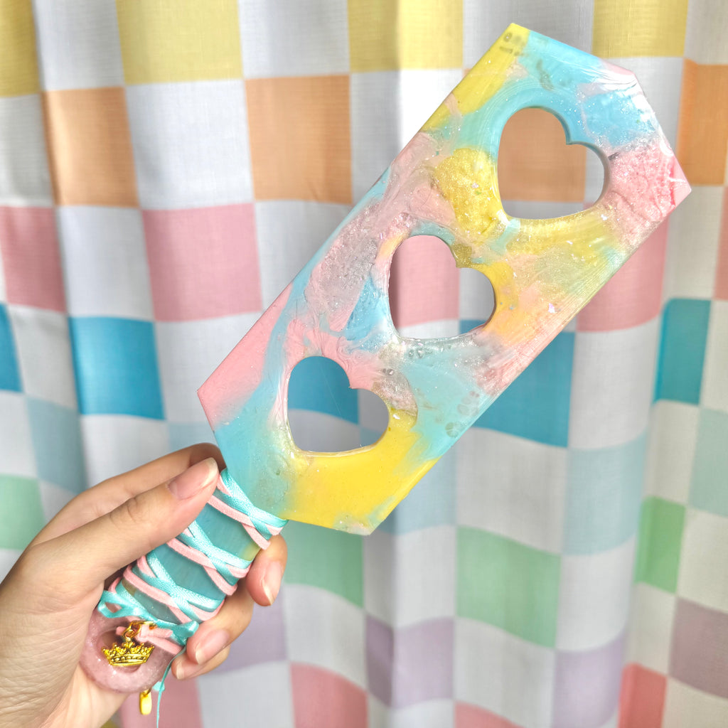 Rainbow Heart Paddle