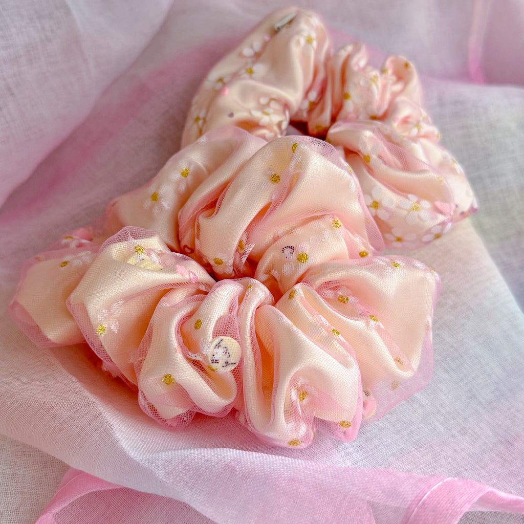 Peachy Purse Scrunchie