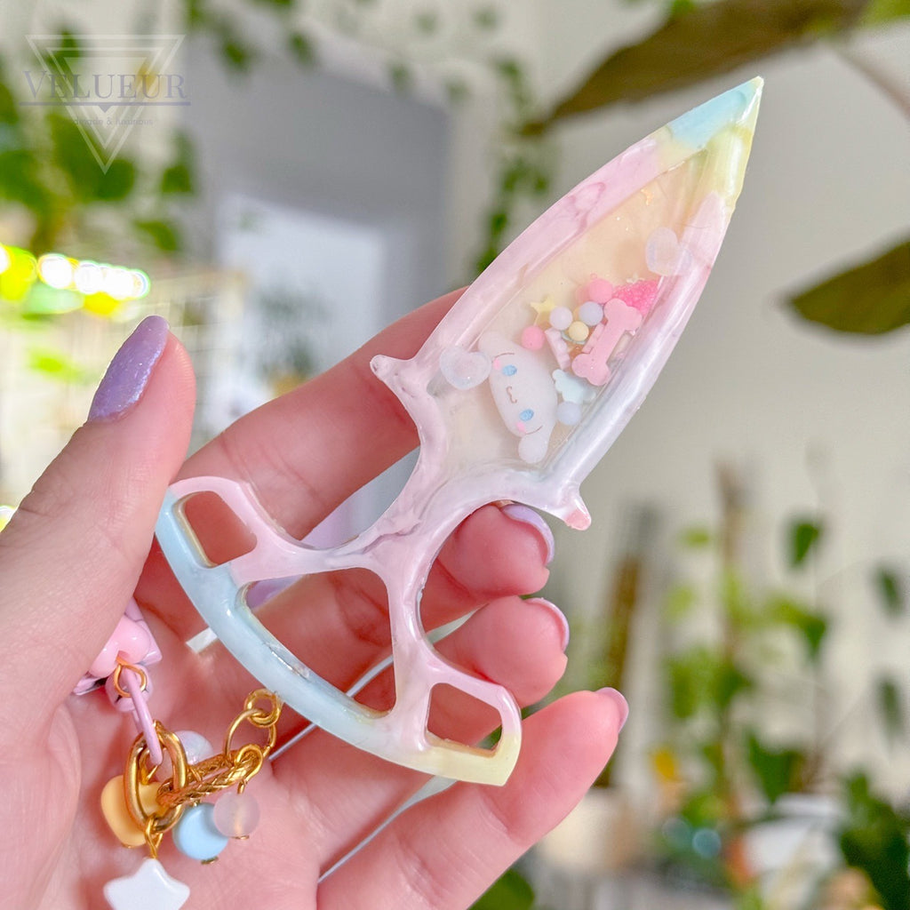 Cinna Pastel Shaker Keychain