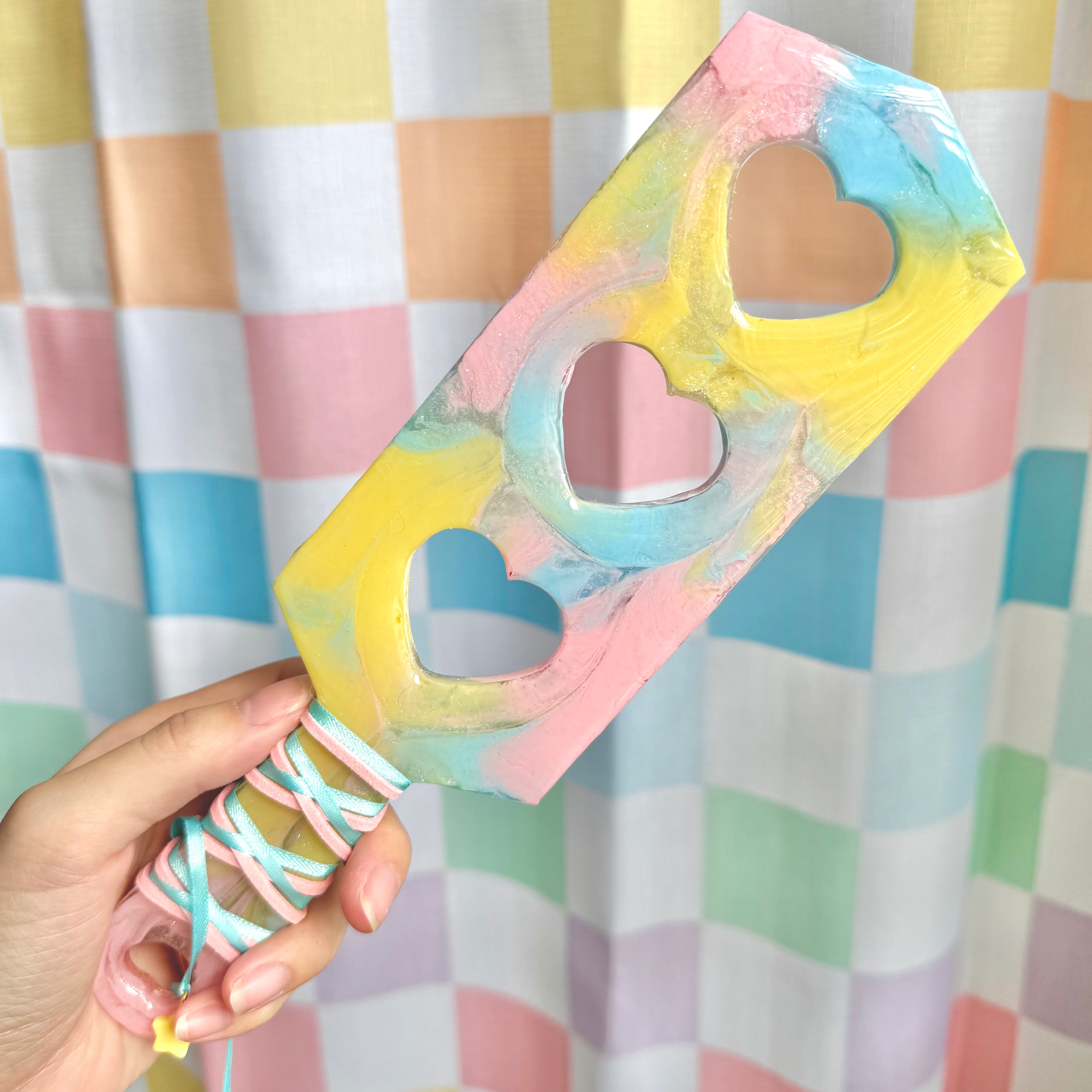 Rainbow Heart Paddle