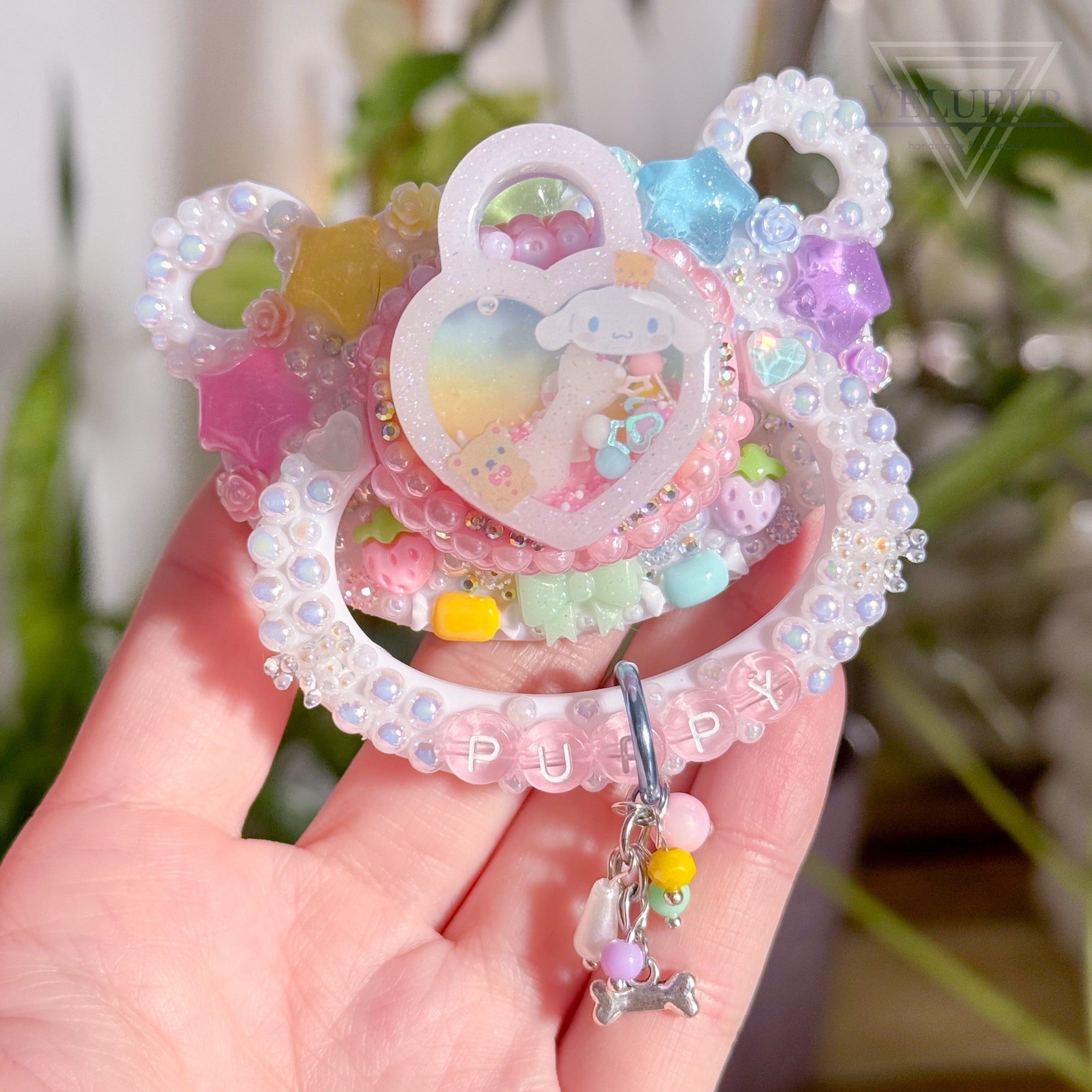 Rainbow Puppy Pacifier