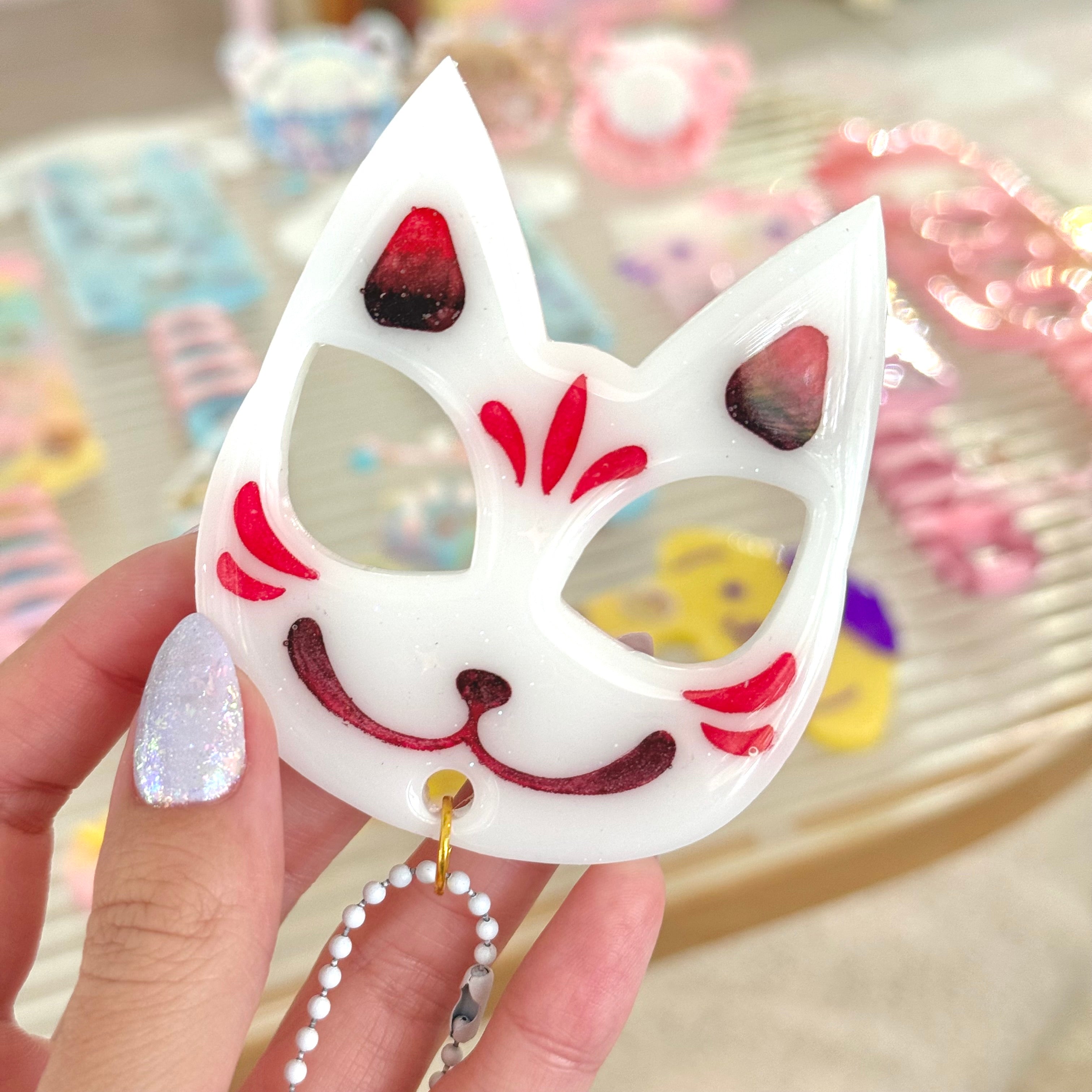 Kitsune Keychain