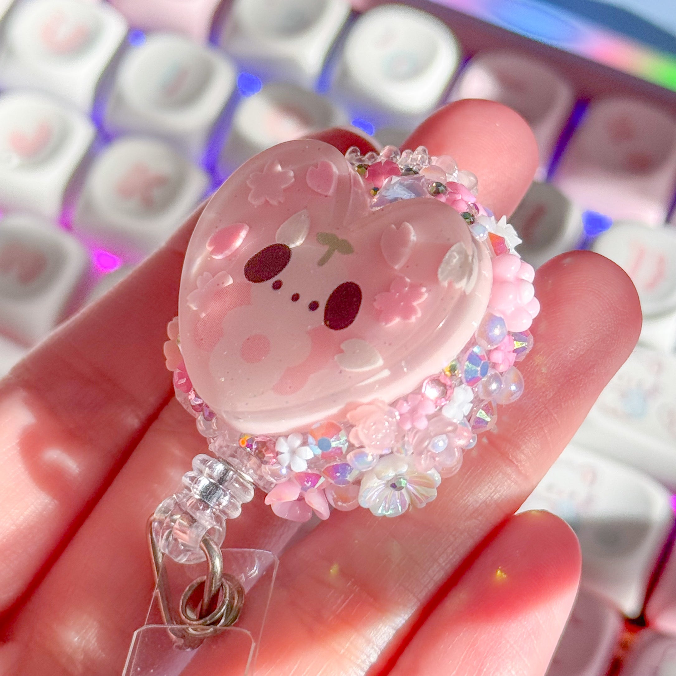 Sprout Puppy Badge Reel