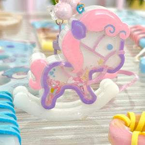 Rocking Horse Keychain