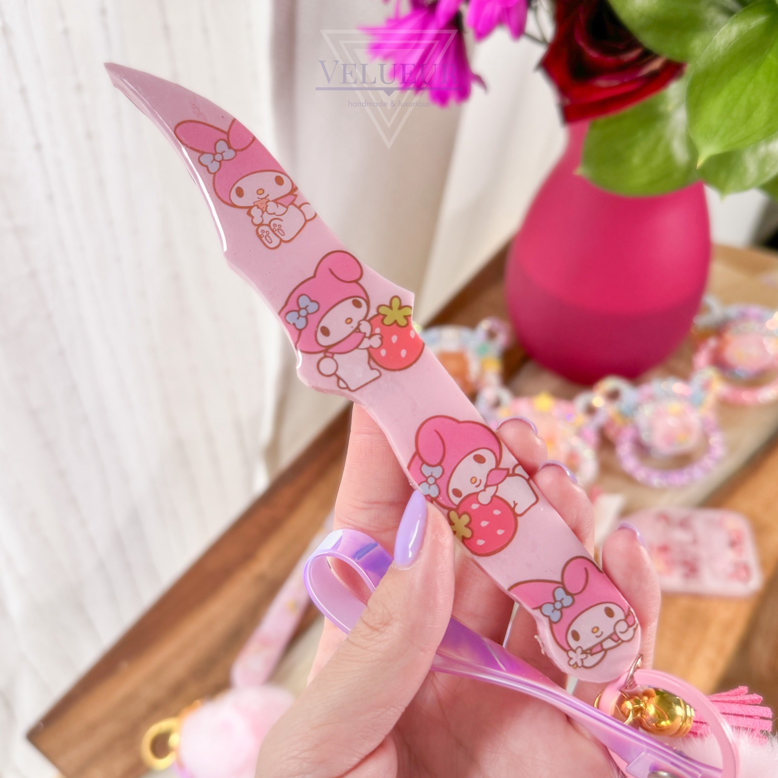 Melody Knife Keychain