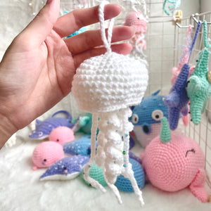 Small Crochet Bell Top Jellyfish
