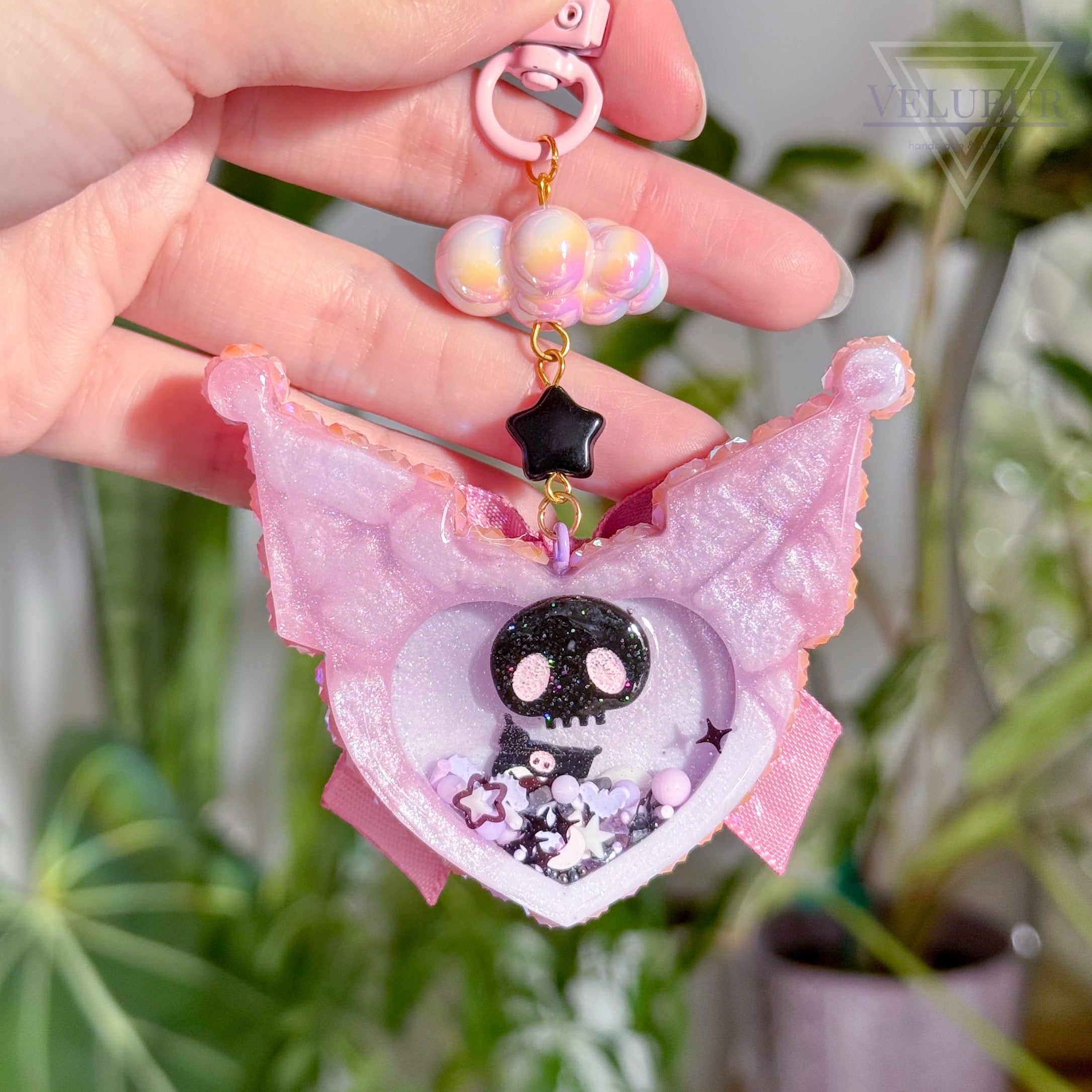 Kuromi Keychain