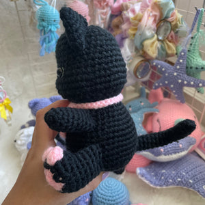 Crochet Black Cat