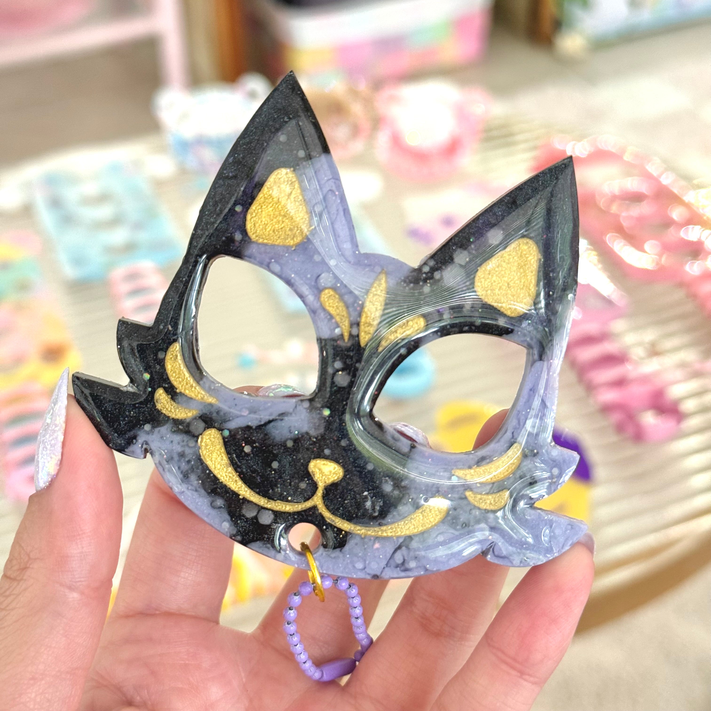 Kitsune Keychain