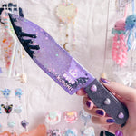 Kuromi Kitchen Knife Shaker Prop